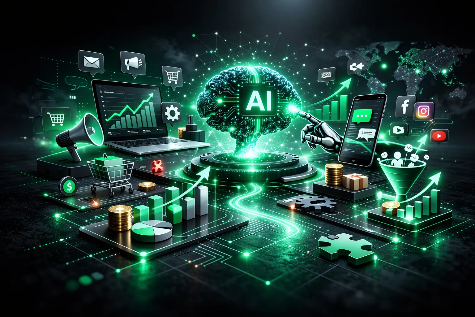How Companies Use AI in Marketing in 2026 | Nesco Digital